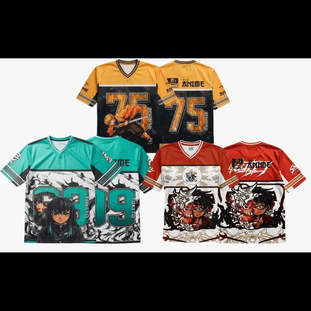Anime Dropshoulder 3Pcs Combo Delivery charge Free alternate view